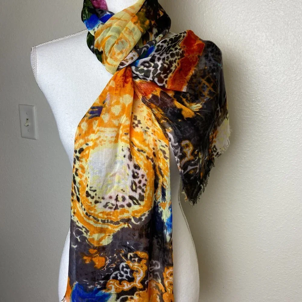 Large Scarf Multicolor  Size 26